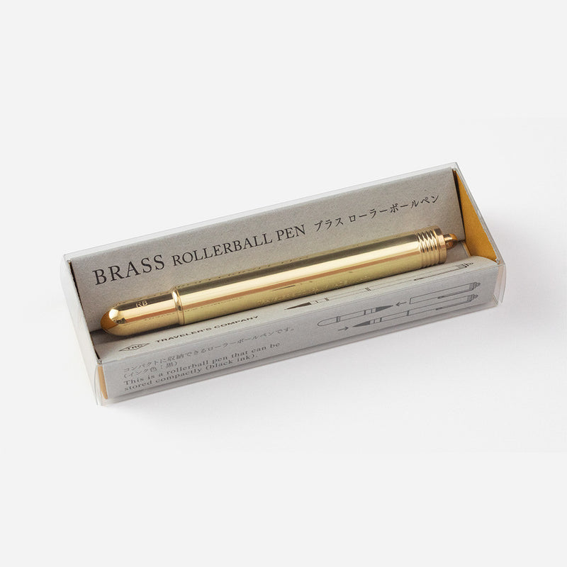 TRAVELER'S Brass Rollerball Pen