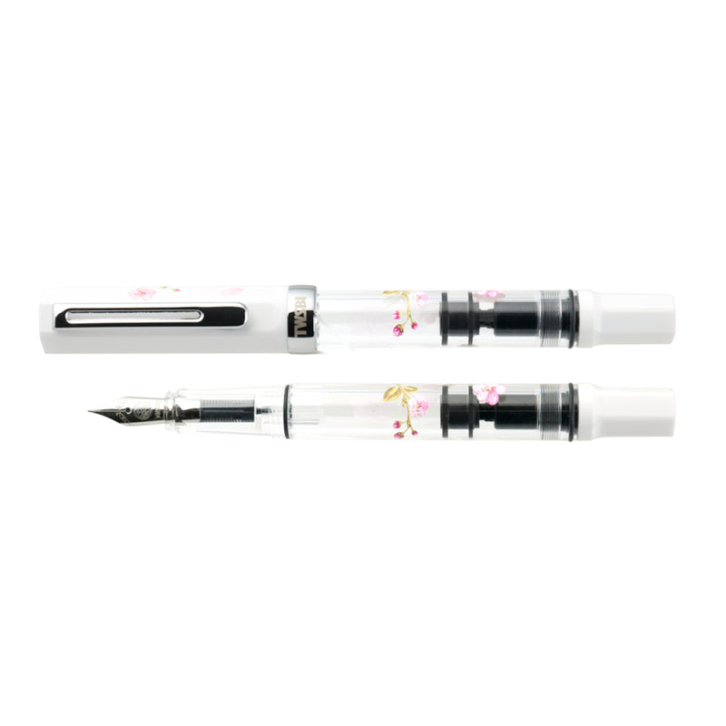 TWSBI Eco Fountain Pen - White, Cherry Blossom [PRE-ORDER STARTS 11 SEP]