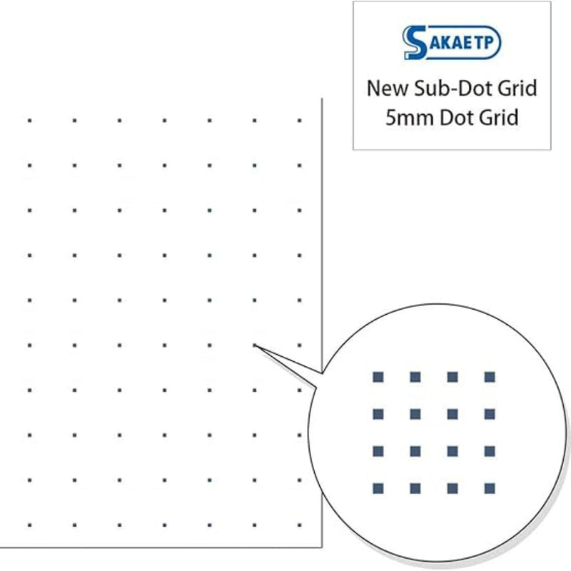 Sanzen Tomoe River Loose Sheets, A4, 50-sheet, 52gsm, Dotted, White