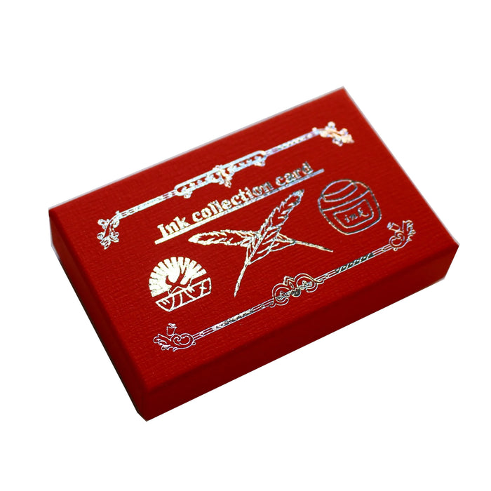 Tsubame Ink Collection Cards, 81.4gsm - Red