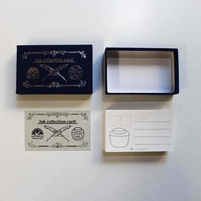 Tsubame Ink Collection Cards, 81.4gsm - Navy