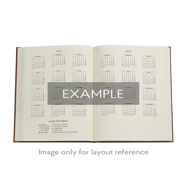 *Clearance* Paperblanks 2026 Diary - Michelangelo, Handwriting - Week-at-a-Time