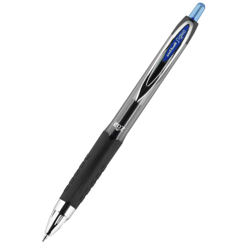 Uniball Signo 207 Retractable Gel 0.7mm Rollerball Pen - Blue