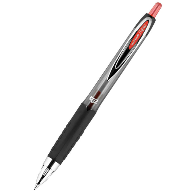 Uniball Signo 207 Retractable Gel 0.7mm Rollerball Pen - Red