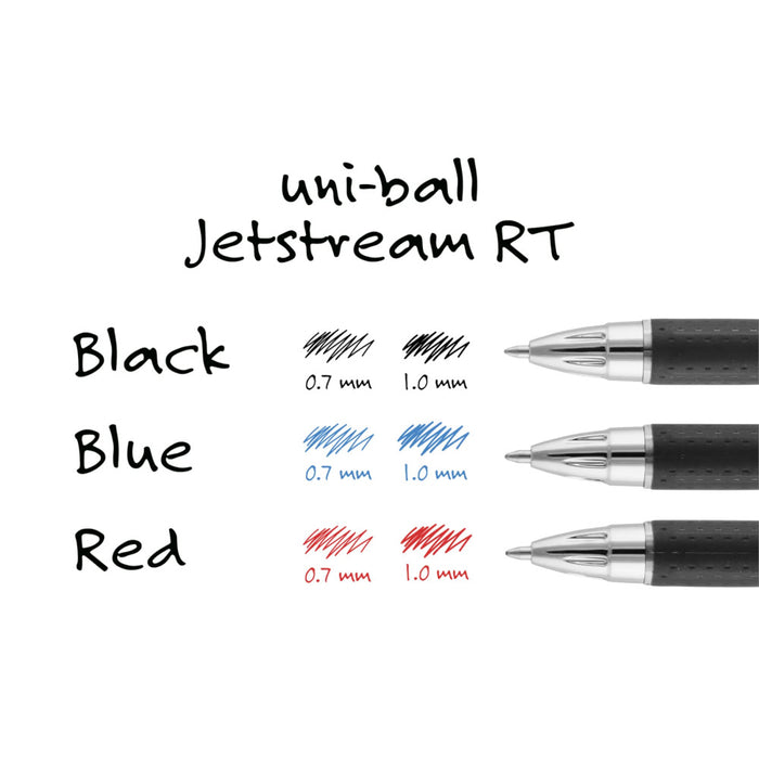 Uniball Jetstream Retractable Rollerball Pen - Red Fine 0.7mm