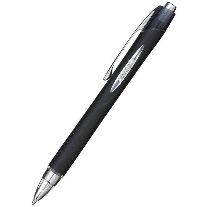 Uniball Jetstream Retractable Rollerball Pen - Black Fine 0.7mm