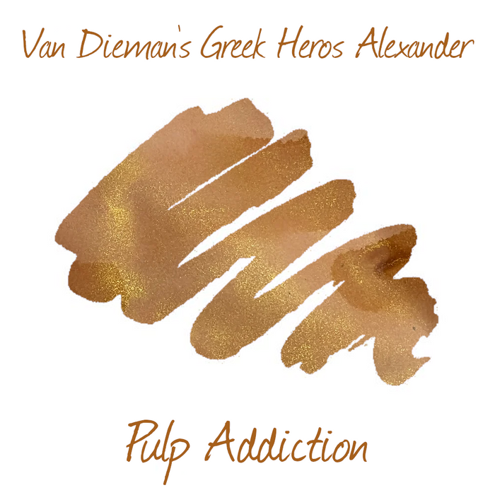 Van Dieman's Greek Heroes Ink Sample Package (4)
