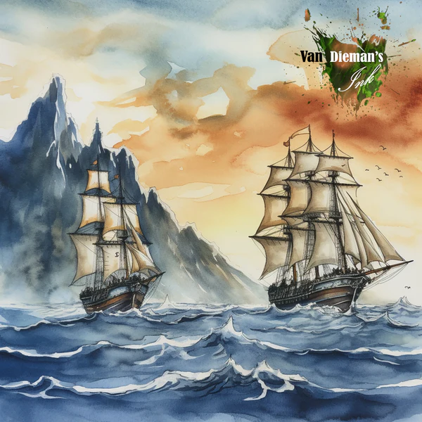 Van Dieman's Voyagers - Heemskerck and Zeehaen - Fountain Pen Ink 30ml