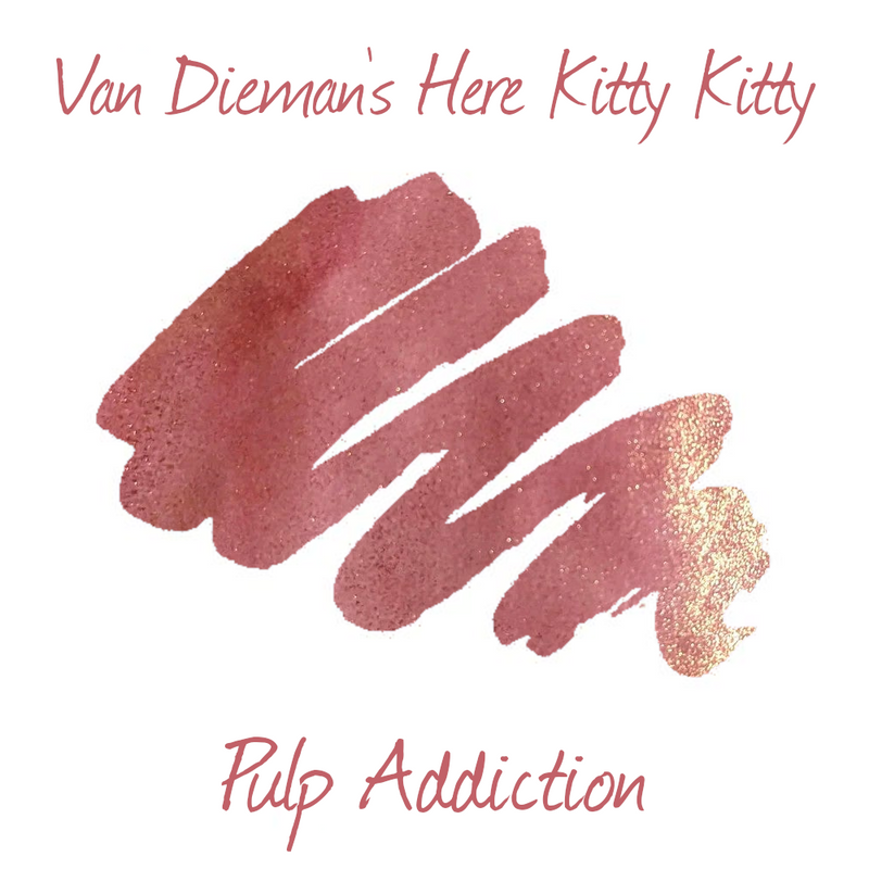 Van Dieman's Feline - Here Kitty Kitty Shimmering Fountain Pen Ink 30ml