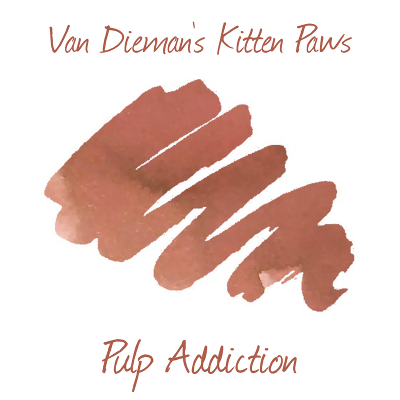 Van Dieman's Feline - Kitten Paws Fountain Pen Ink 30ml