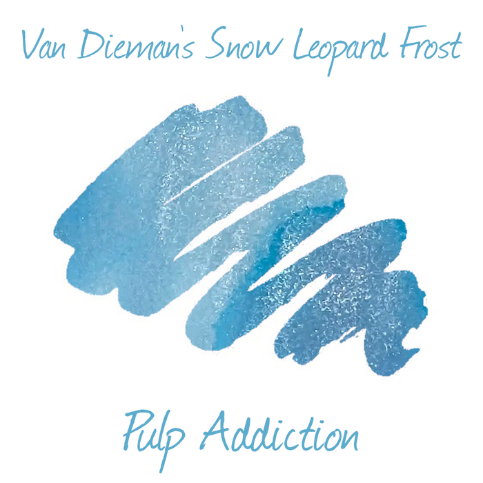 Van Dieman's Feline - Snow Leopard Frost Shimmering Fountain Pen Ink