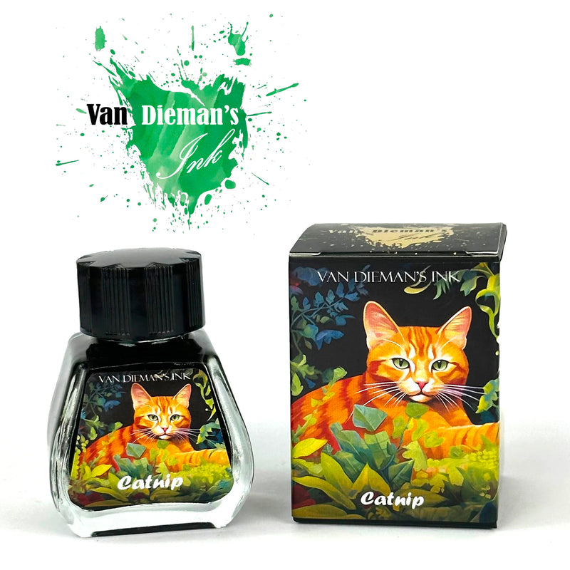 Van Dieman's Feline - Catnip Fountain Pen Ink 30ml