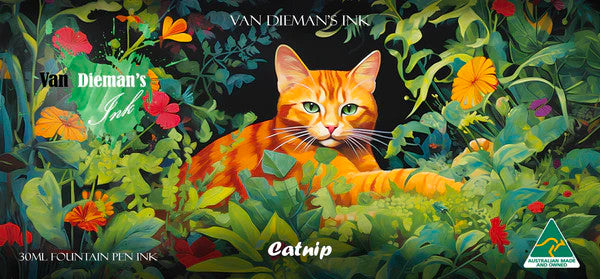 Van Dieman's Feline - Catnip Fountain Pen Ink 30ml