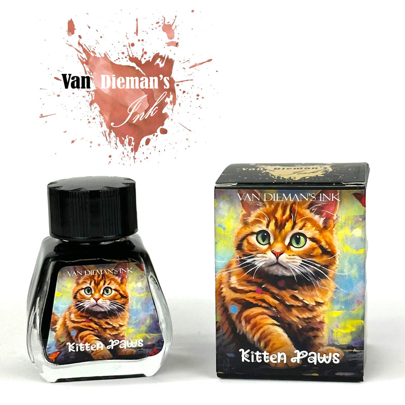 Van Dieman's Feline - Kitten Paws Fountain Pen Ink 30ml