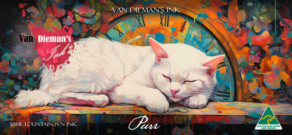 Van Dieman's Feline - Purr Fountain Pen Ink 30ml