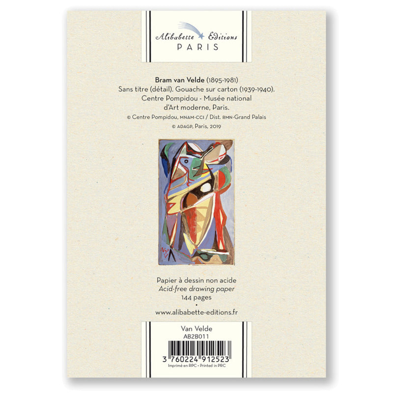Alibabette Editions B6 Pocket Sketchbook - Van Velde
