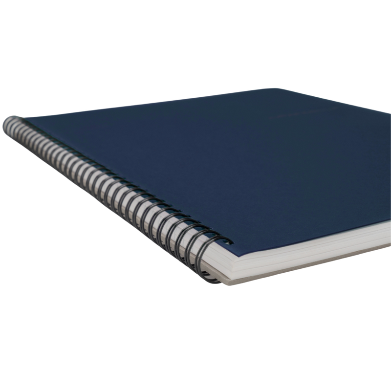 myPAPERCLIP Wiro Series Hardcover A4 Notebook - Blue