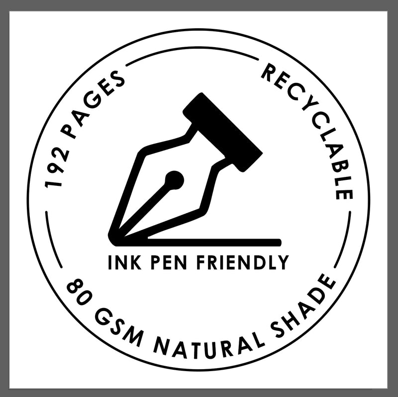 myPAPERCLIP Executive Series Softcover A5 Notebook - Red