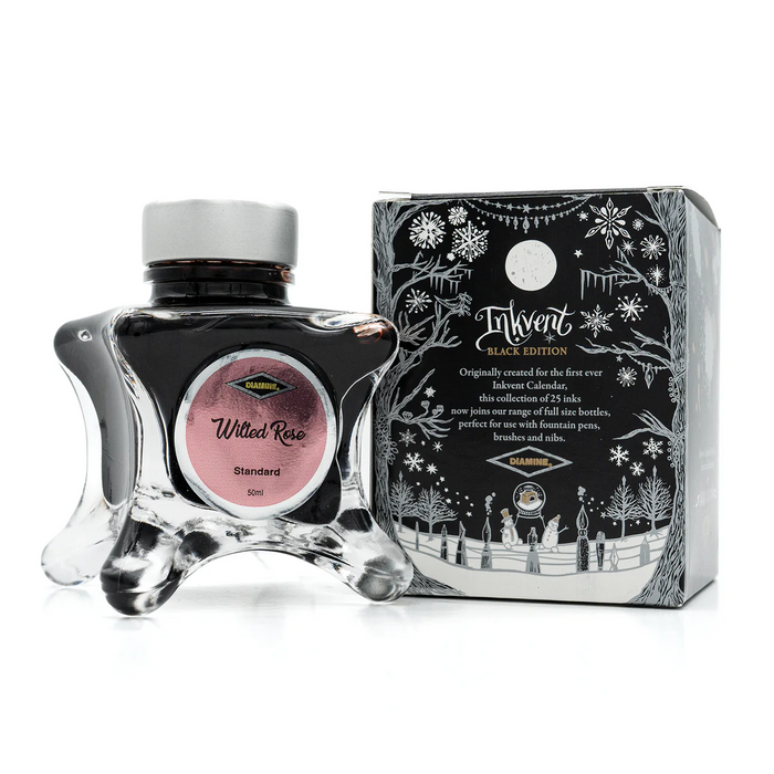 Diamine Black Edition Ink - Wilted Rose