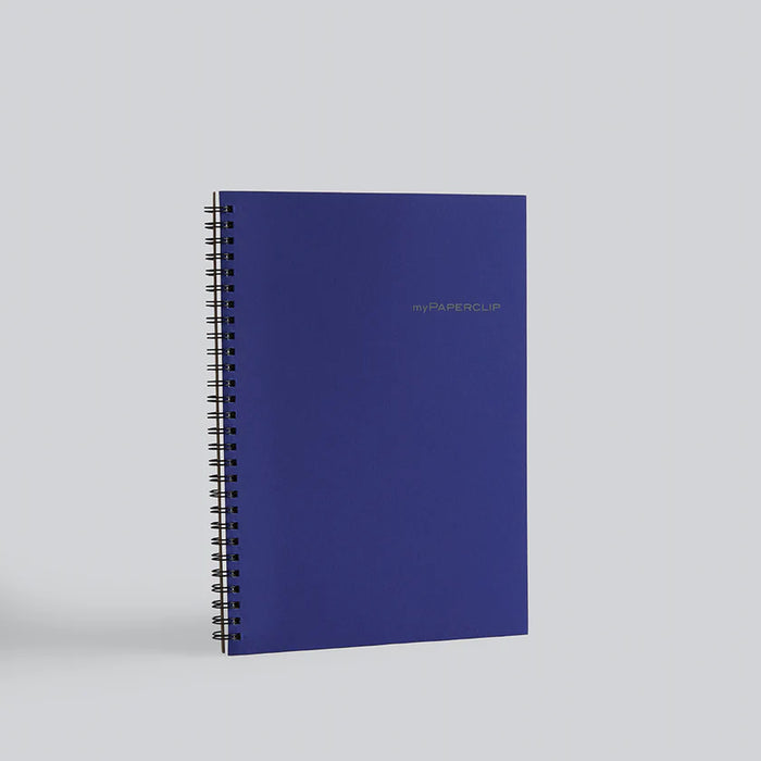 myPAPERCLIP Wiro Series Hardcover B5 Notebook - Blue