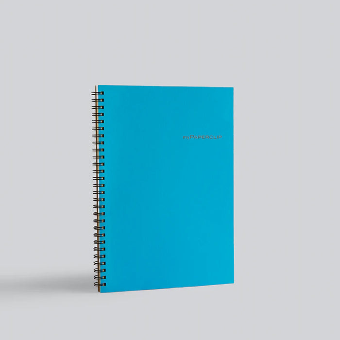 myPAPERCLIP Wiro Series Hardcover B5 Notebook - Light Blue