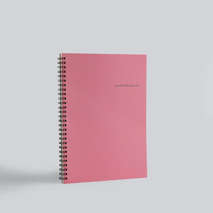 myPAPERCLIP Wiro Series Hardcover B5 Notebook - Pink