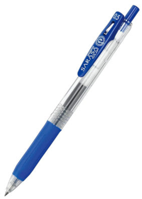 Zebra Sarasa Clip Gel 0.5mm Blue Rollerball Pen