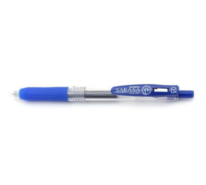 Zebra Sarasa Clip Gel 0.5mm Blue Rollerball Pen