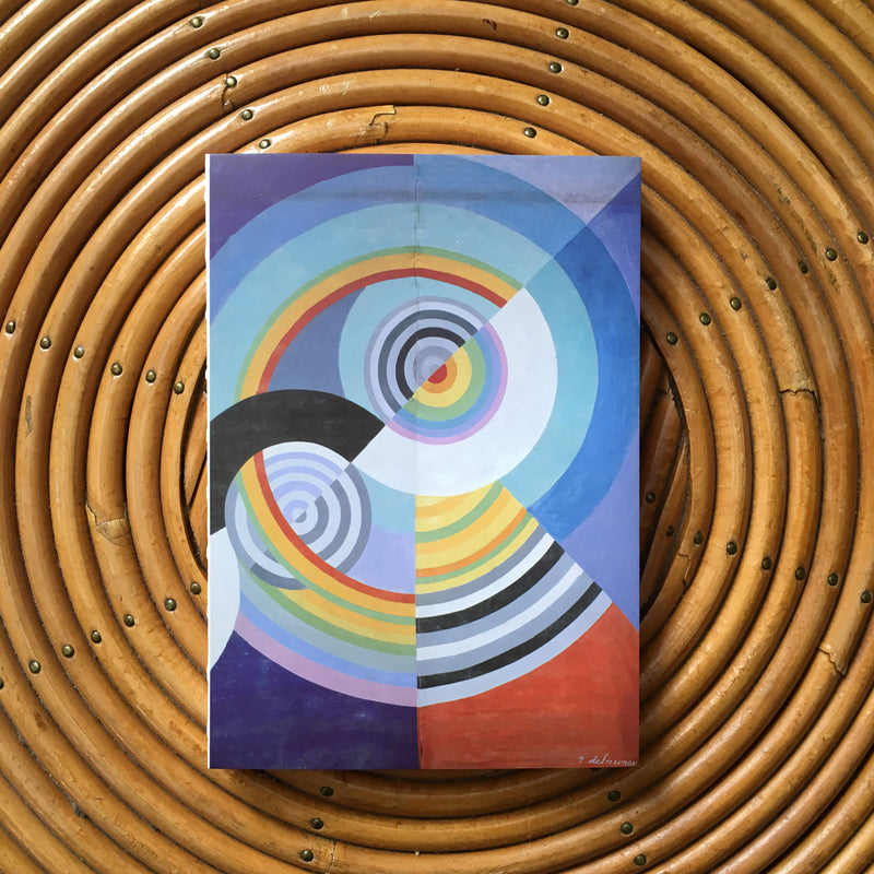 Alibabette Editions B6 Pocket Sketchbook - Delaunay Rythme 3