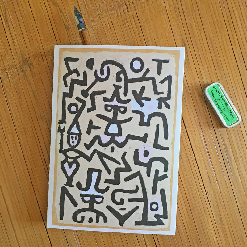 Alibabette Editions B6 Pocket Sketchbook - Klee Comediens