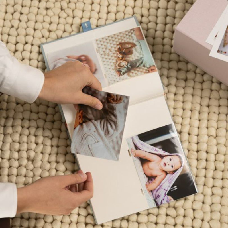 Semikolon Photo Album Classic, 200 Pockets, Petit Atelier, Cloudy Morning