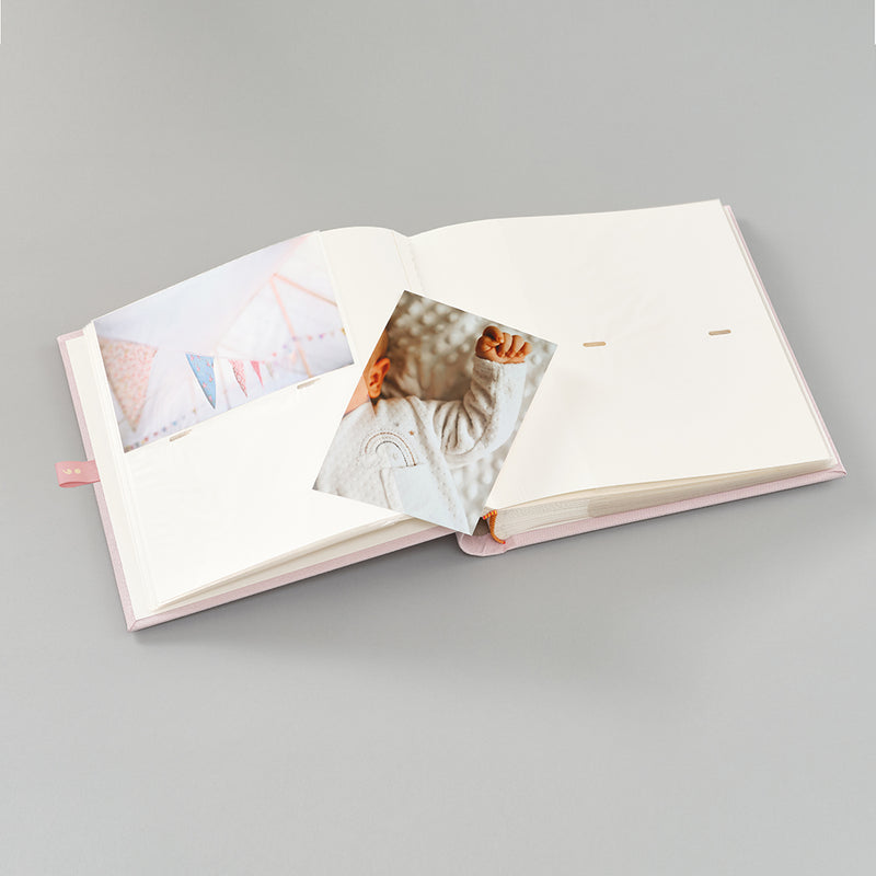 Semikolon Photo Album Classic, 200 Pockets, Petit Atelier, Cotton Candy