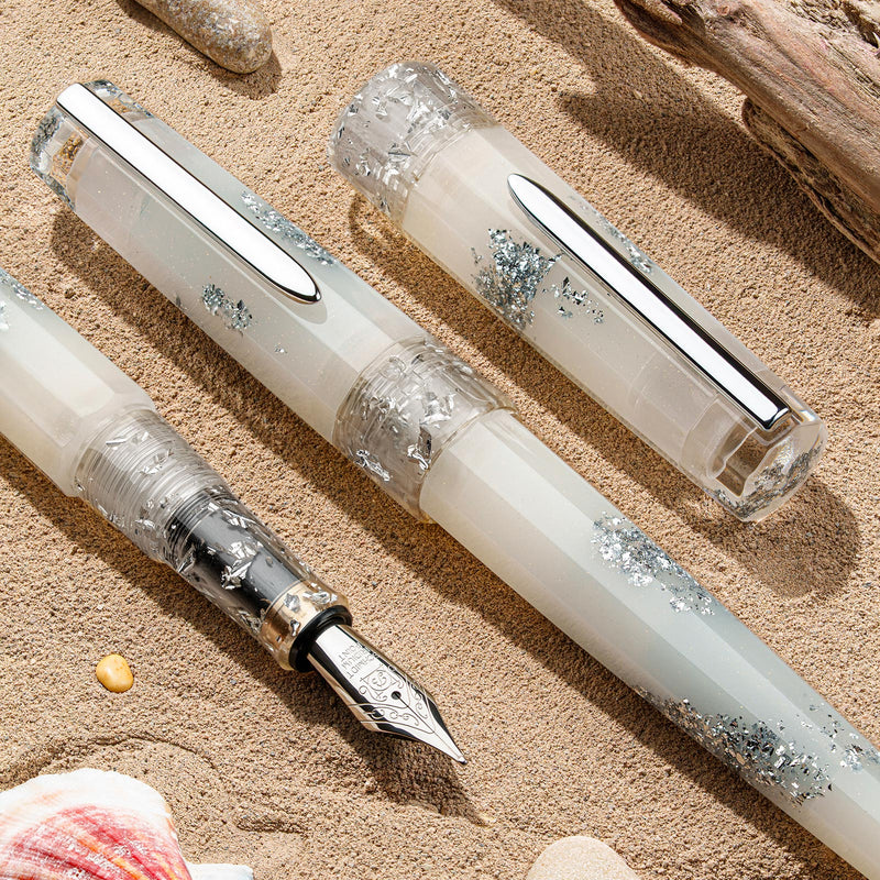 BENU Euphoria Fountain Pen - White Beach