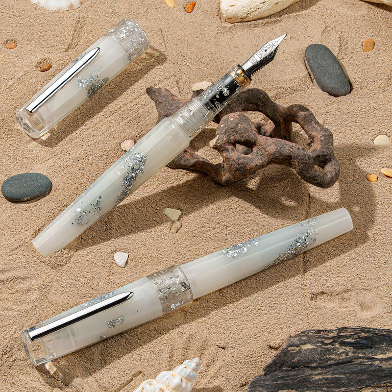 BENU Euphoria Fountain Pen - White Beach