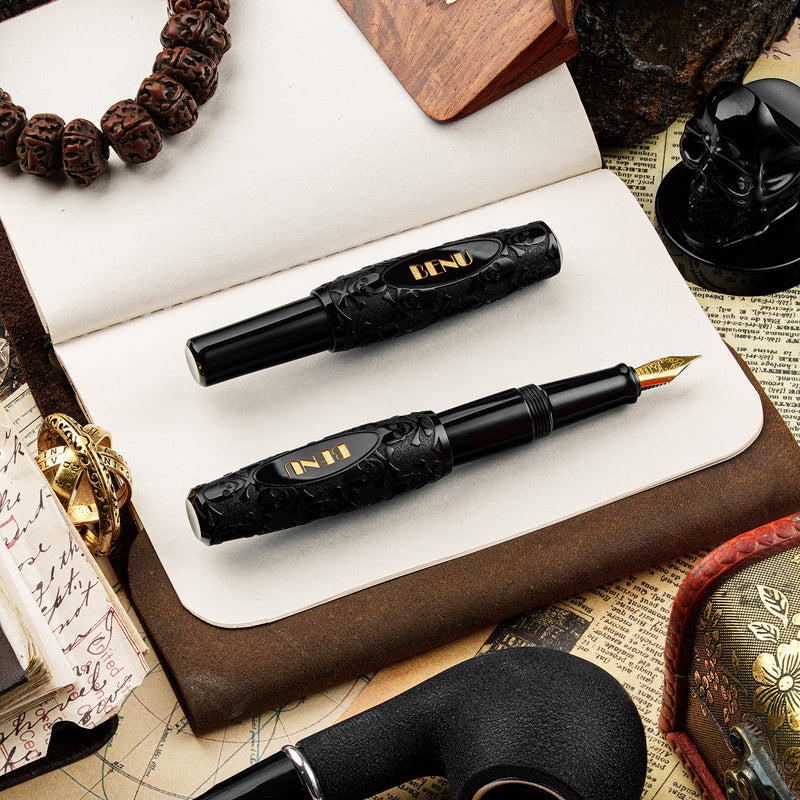 BENU Pixie Fountain Pen - Jolly Roger