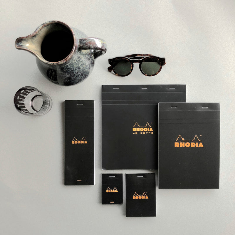 Rhodia No. 18 (A4) Notepad - Black, Lined