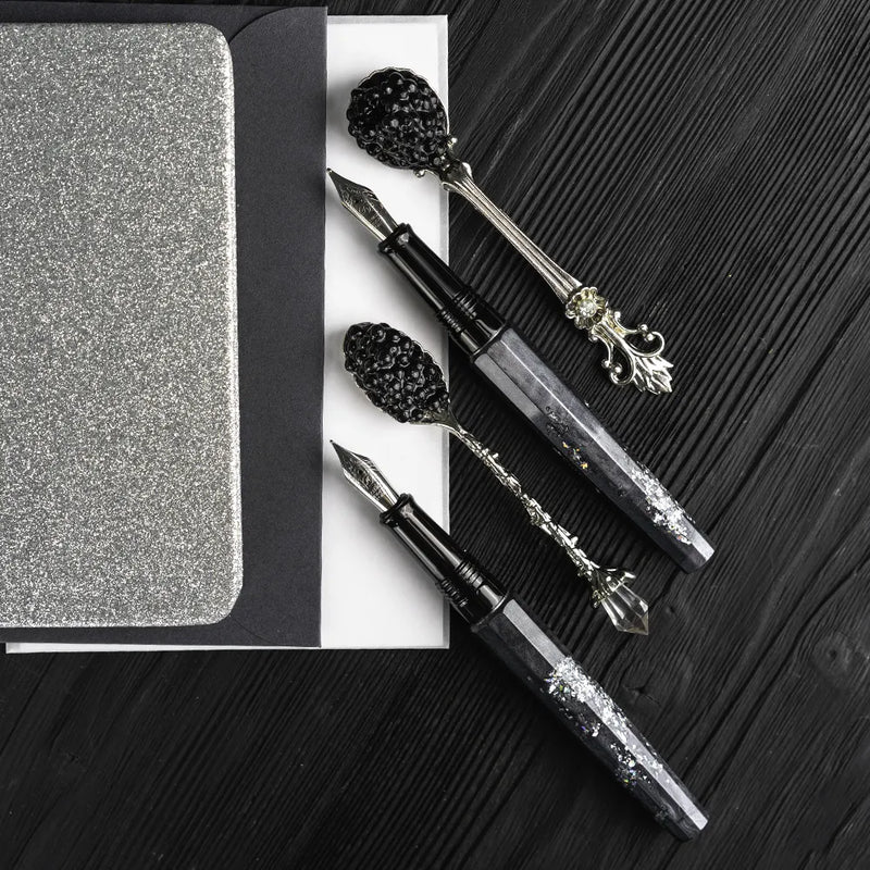 BENU Euphoria Fountain Pen - Caviar