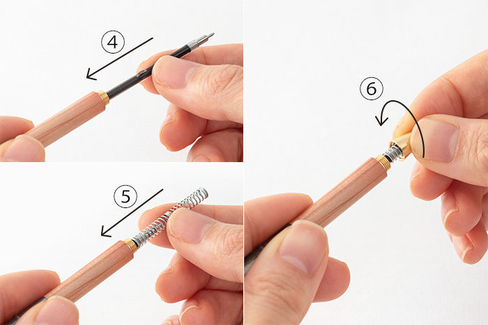 TRAVELER'S Ballpoint Pen Refill - Black