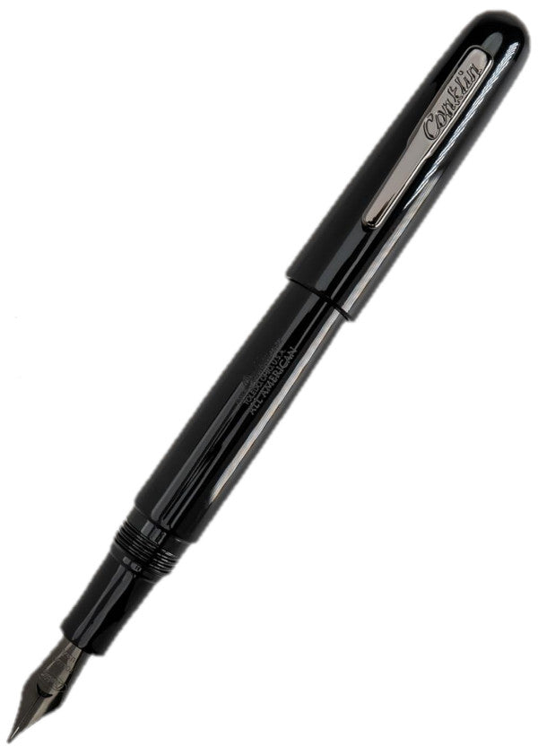 Conklin All American Fountain Pen - Raven Black