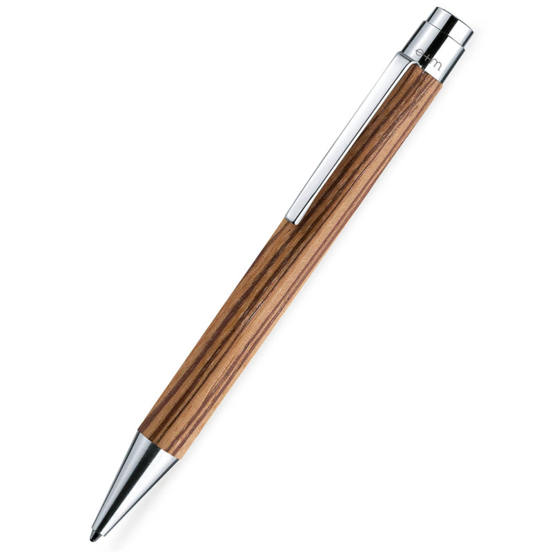 e+m VIVO Ballpoint Pen - Zebrano