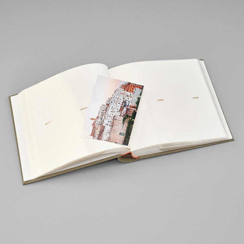 Semikolon Photo Album Classic, 200 Pockets, Fango