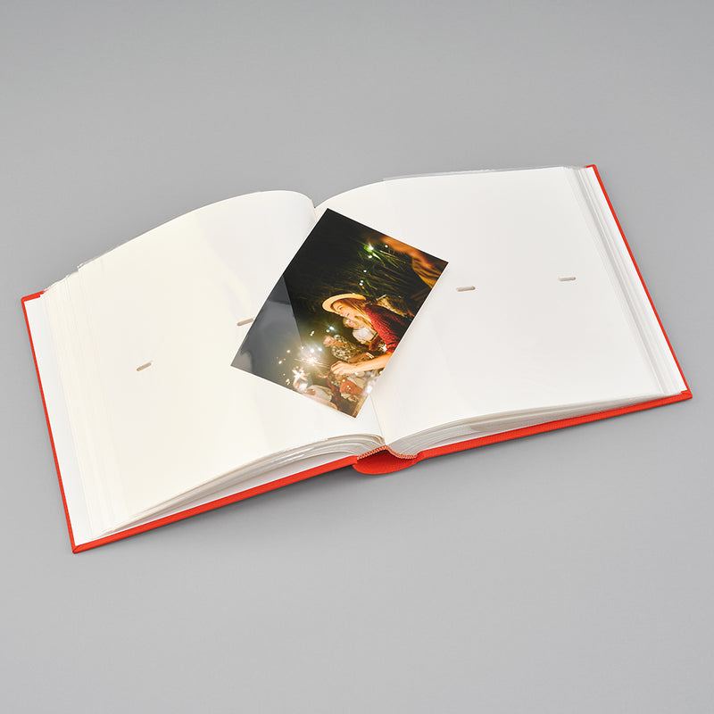 Semikolon Photo Album Classic, 200 Pockets, Orange