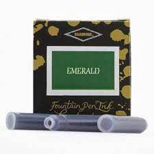 Diamine Ink Cartridges - Emerald