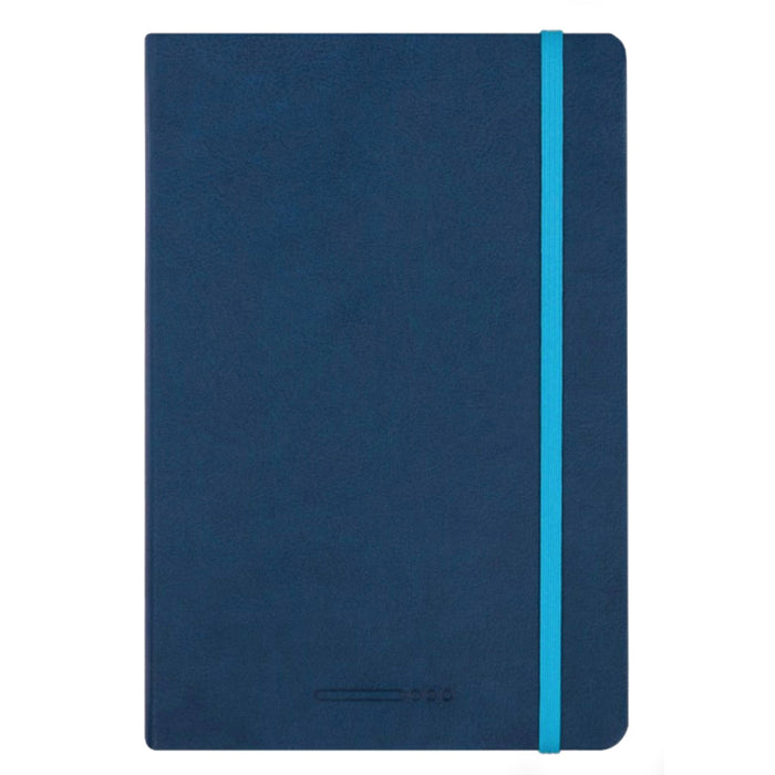 Endless A5 Recorder Notebook - Blue Deep Ocean, Blank - 80gsm Regalia Paper