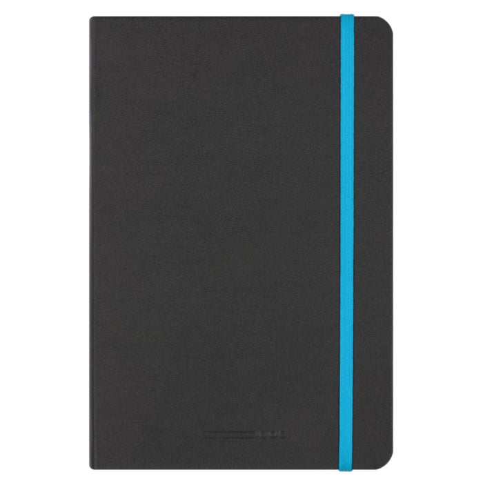 Endless A5 Recorder Notebook - Black Infinite Space, Blank - 80gsm Regalia Paper