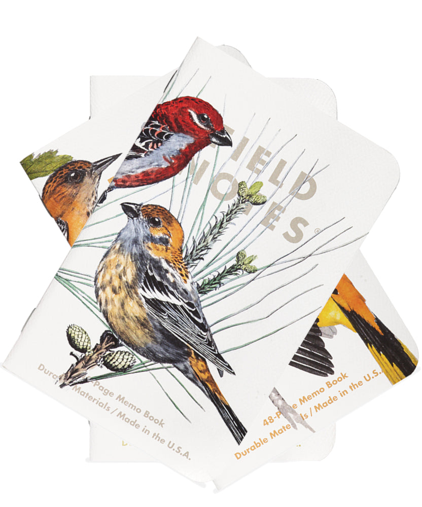 Bird Notebook Packs Field Notes Birds and Trees of North America Notebooks (Set 3) - Pack ...