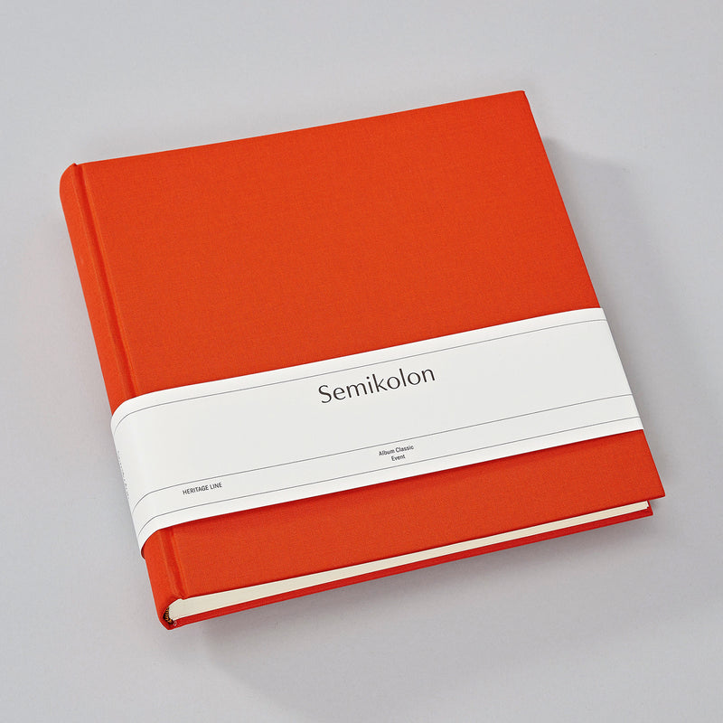 Semikolon Photo Album Classic Event, Orange