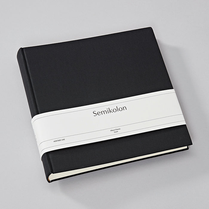 Semikolon Photo Album Classic Event, Black