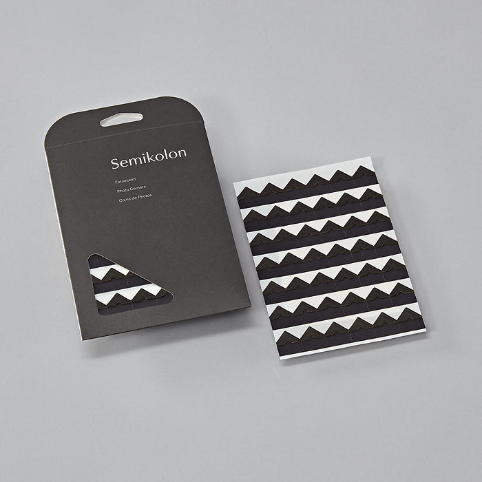 Semikolon Photo Corners – Black