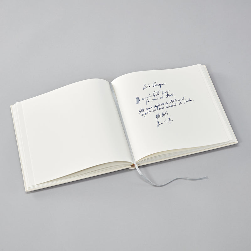 Semikolon Guest Book, Chamois, Wedding Edition